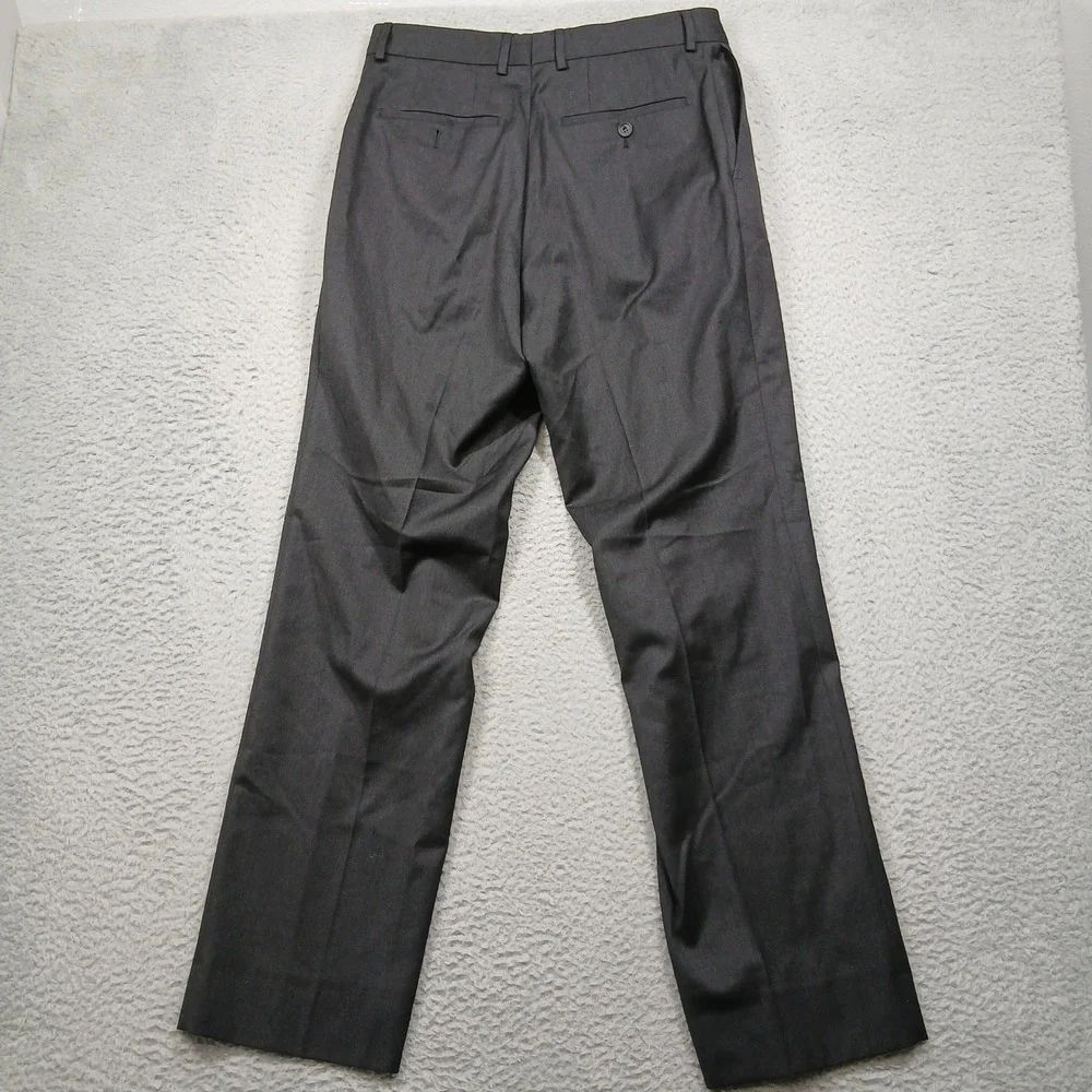 Hugo‎ Boss Dress Pants Men's 32x30 Black James Brown US Wool Blend